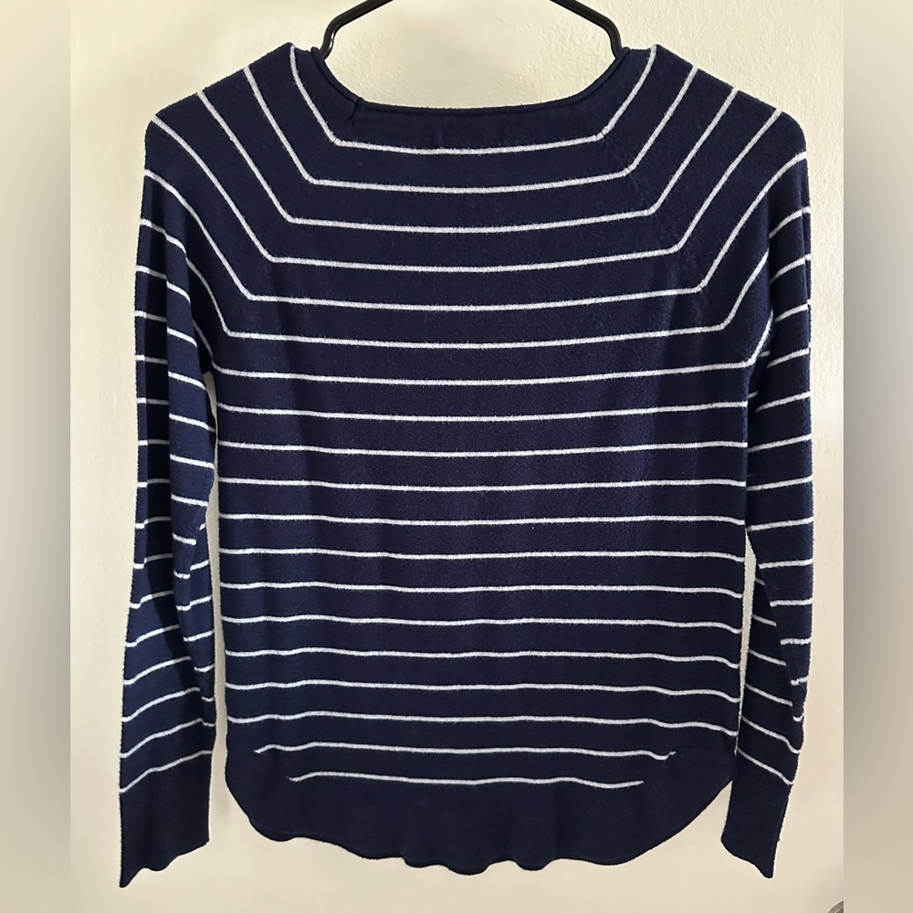 Navy Striped Sweater - Picture 3 of 6